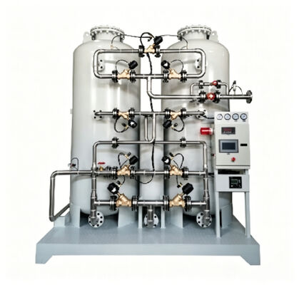 Unenclosed PSA Nitrogen Generator