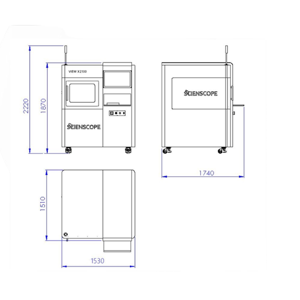 SCIENSCOPE X-RAY VIEW X2100